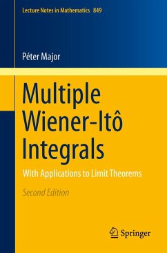 Cover Multiple Wiener-Itô Integrals (eBook, PDF)