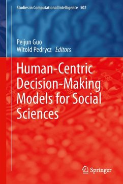 Cover Human-Centric Decision-Making Models for Social Sciences (eBook, PDF)