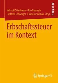 Cover Erbschaftssteuer im Kontext (eBook, PDF)
