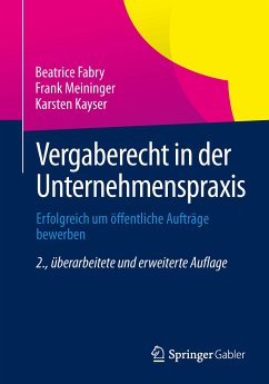 Vergaberecht in der Unternehmenspraxis (eBook, PDF) - Fabry, Beatrice; Meininger, Frank; Kayser, Karsten