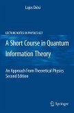 A Short Course in Quantum Information Theory (eBook, PDF)