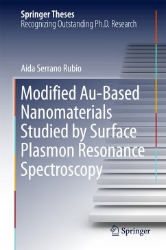 Modified Au-Based Nanomaterials Studied by Surface Plasmon Resonance Spectroscopy (eBook, PDF) - Serrano Rubio, Aída