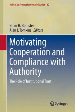 Motivating Cooperation and Compliance with Authority (eBook, PDF)