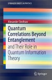 Quantum Correlations Beyond Entanglement (eBook, PDF)