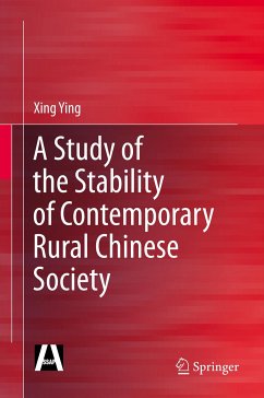 A Study of the Stability of Contemporary Rural Chinese Society (eBook, PDF) - Ying, Xing