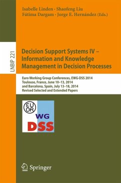 Decision Support Systems IV - Information and Knowledge Management in Decision Processes (eBook, PDF)