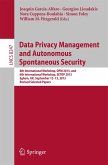 Data Privacy Management and Autonomous Spontaneous Security (eBook, PDF)