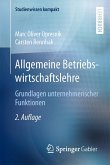Allgemeine Betriebswirtschaftslehre (eBook, PDF)
