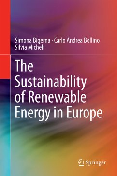 The Sustainability of Renewable Energy in Europe (eBook, PDF) - Bigerna, Simona; Bollino, Carlo Andrea; Micheli, Silvia