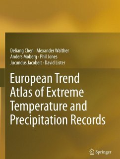 Cover European Trend Atlas of Extreme Temperature and Precipitation Records (eBook, PDF)