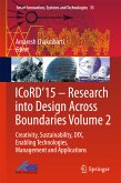 ICoRD&quote;15 – Research into Design Across Boundaries Volume 2 (eBook, PDF)