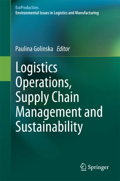 Logistics Operations, Supply Chain Management and Sustainability (eBook, PDF)