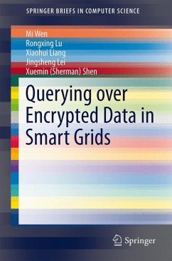 Querying over Encrypted Data in Smart Grids (eBook, PDF) - Wen, Mi; Lu, Rongxing; Liang, Xiaohui; Lei, Jingsheng; Shen, Xuemin (Sherman)