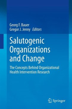 Cover Salutogenic organizations and change (eBook, PDF)