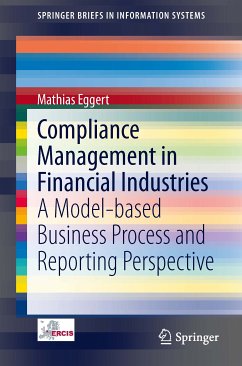 Compliance Management in Financial Industries (eBook, PDF) - Eggert, Mathias