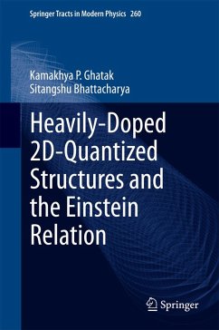 Heavily-Doped 2D-Quantized Structures and the Einstein Relation (eBook, PDF) - Ghatak, Kamakhya P.; Bhattacharya, Sitangshu