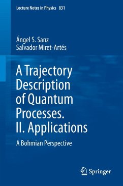 Cover A Trajectory Description of Quantum Processes. II. Applications (eBook, PDF)
