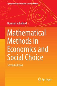 Mathematical Methods in Economics and Social Choice (eBook, PDF) - Schofield, Norman