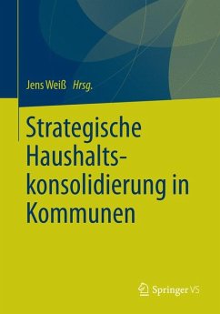 Strategische Haushaltskonsolidierung in Kommunen (eBook, PDF)