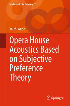 Opera House Acoustics Based on Subjective Preference Theory (eBook, PDF) - Ando, Yoichi