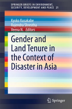 Gender and Land Tenure in the Context of Disaster in Asia (eBook, PDF)