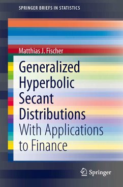 Generalized Hyperbolic Secant Distributions (eBook, PDF) - Fischer, Matthias J.
