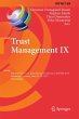 Trust Management IX (eBook, PDF) - Bild 1