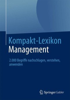 Kompakt-Lexikon Management (eBook, PDF)