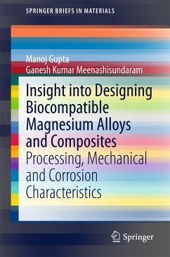 Insight into Designing Biocompatible Magnesium Alloys and Composites (eBook, PDF) - Gupta, Manoj; Meenashisundaram, Ganesh Kumar