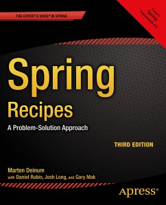 Spring Recipes (eBook, PDF) - Rubio, Daniel; Long, Josh; Mak, Gary; Deinum, Marten