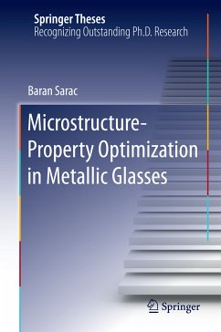 Microstructure-Property Optimization in Metallic Glasses (eBook, PDF) - Sarac, Baran