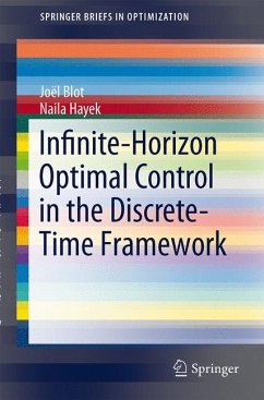 Infinite-Horizon Optimal Control in the Discrete-Time Framework (eBook, PDF) - Blot, Joël; Hayek, Naïla