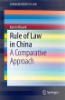 Rule of Law in China (eBook, PDF) - Bild 1
