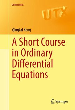 A Short Course in Ordinary Differential Equations (eBook, PDF) - Kong, Qingkai