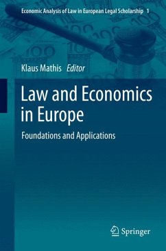 Law and Economics in Europe (eBook, PDF)