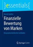 Finanzielle Bewertung von Marken (eBook, PDF)
