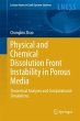 Physical and Chemical Dissolution Front... - Bild 1