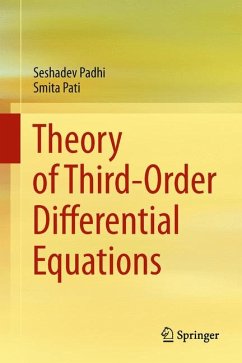 Theory of Third-Order Differential Equations (eBook, PDF) - Padhi, Seshadev; Pati, Smita
