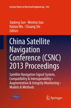 China Satellite Navigation Conference (CSNC) 2013 Proceedings (eBook, PDF)