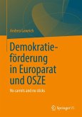 Demokratieförderung von Europarat und OSZE (eBook, PDF)