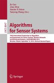 Algorithms for Sensor Systems (eBook, PDF)