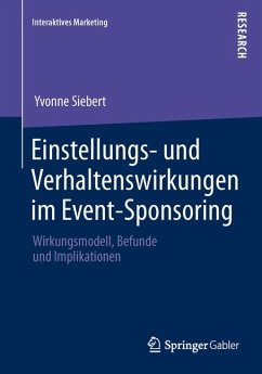 Einstellungs- und Verhaltenswirkungen im Event-Sponsoring (eBook, PDF) - Siebert, Yvonne