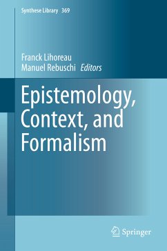 Epistemology, Context, and Formalism (eBook, PDF)