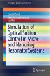 Simulation of Optical Soliton Control... - Bild 1