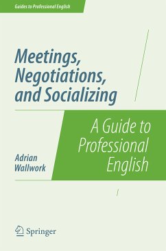 Meetings, Negotiations, and Socializing (eBook, PDF) - Wallwork, Adrian