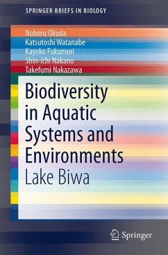 Biodiversity in Aquatic Systems and Environments (eBook, PDF) - Okuda, Noboru; Watanabe, Katsutoshi; Fukumori, Kayoko; Nakano, Shin-ichi; Nakazawa, Takefumi