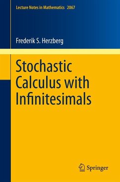 Stochastic Calculus with Infinitesimals (eBook, PDF) - Herzberg, Frederik S.