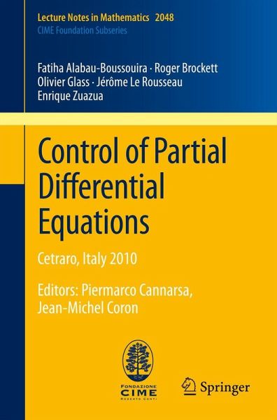 Control of Partial Differential Equations (eBook, PDF) Control of Partial Differential Equations (eBook, PDF)