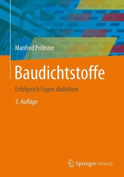 Baudichtstoffe (eBook, PDF) - Pröbster, Manfred