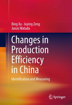 Changes in Production Efficiency in China (eBook, PDF) - Xu, Bing; Zeng, Juying; Watada, Junzo